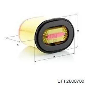 Filtr oleju UFI 2500700 cena, od 9,34 USD