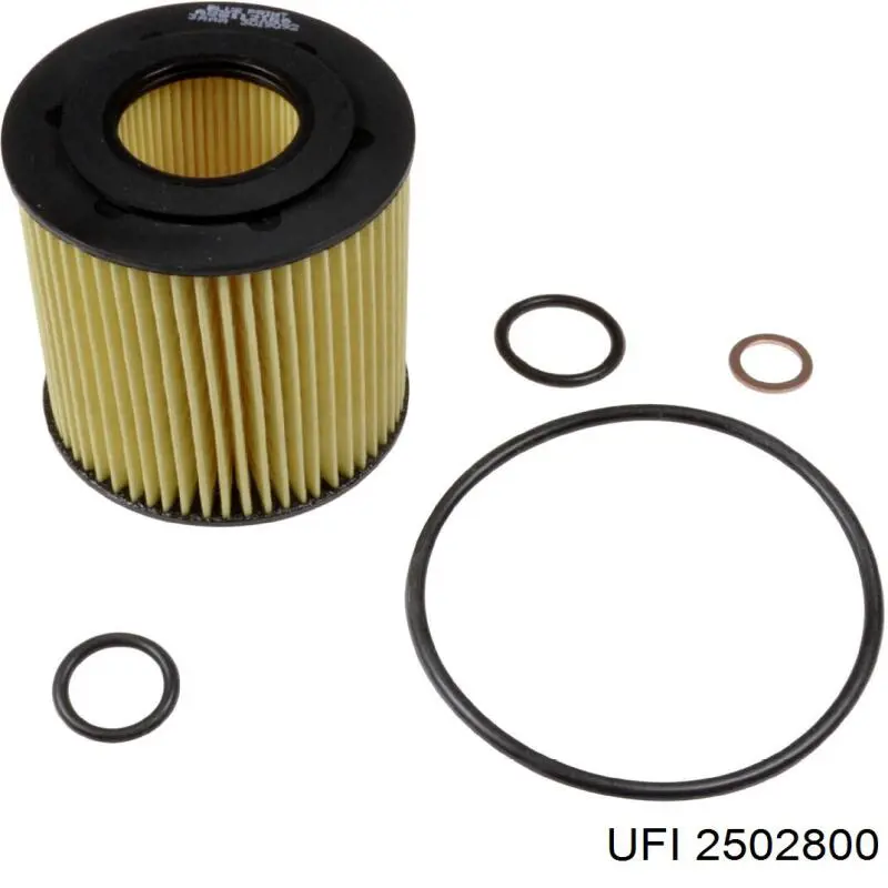 Do koszyka 2502800 UFI Filtr oleju