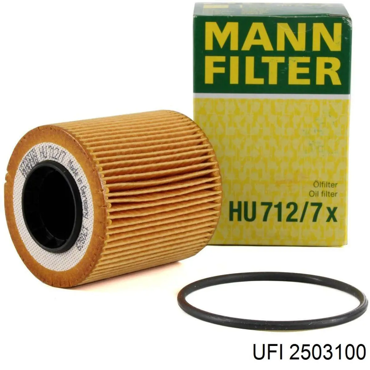 Do koszyka 2503100 UFI Filtr oleju