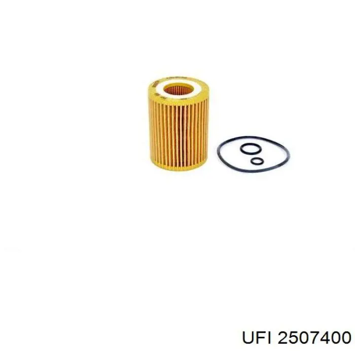 Filtr oleju UFI 2507400 cena, od 7,82 USD