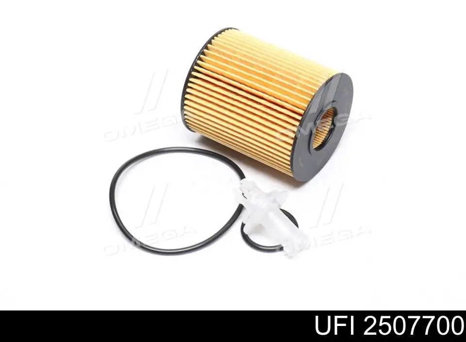 Filtr oleju UFI 2507700 cena, od 7,72 USD
