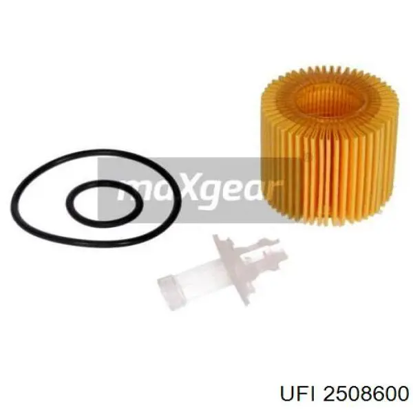 Filtr oleju UFI 2508600 cena, od 7,89 USD