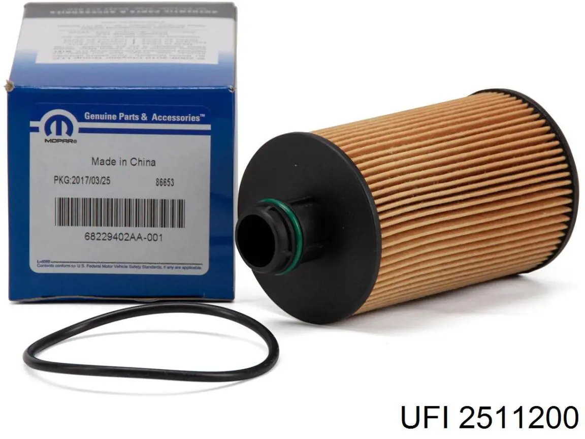 Filtr oleju UFI 2511200 cena, od 9,38 USD