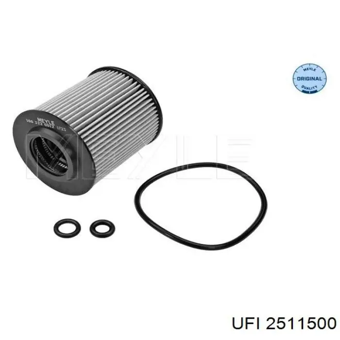2511500 UFI Filtr oleju
