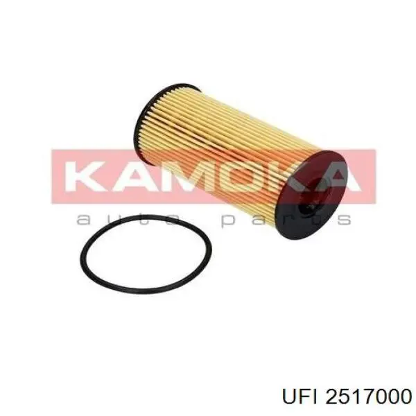 Do koszyka 2517000 UFI Filtr oleju