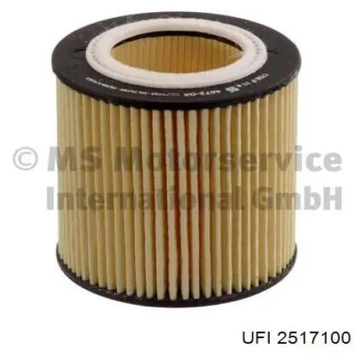 2517100 UFI Filtr oleju