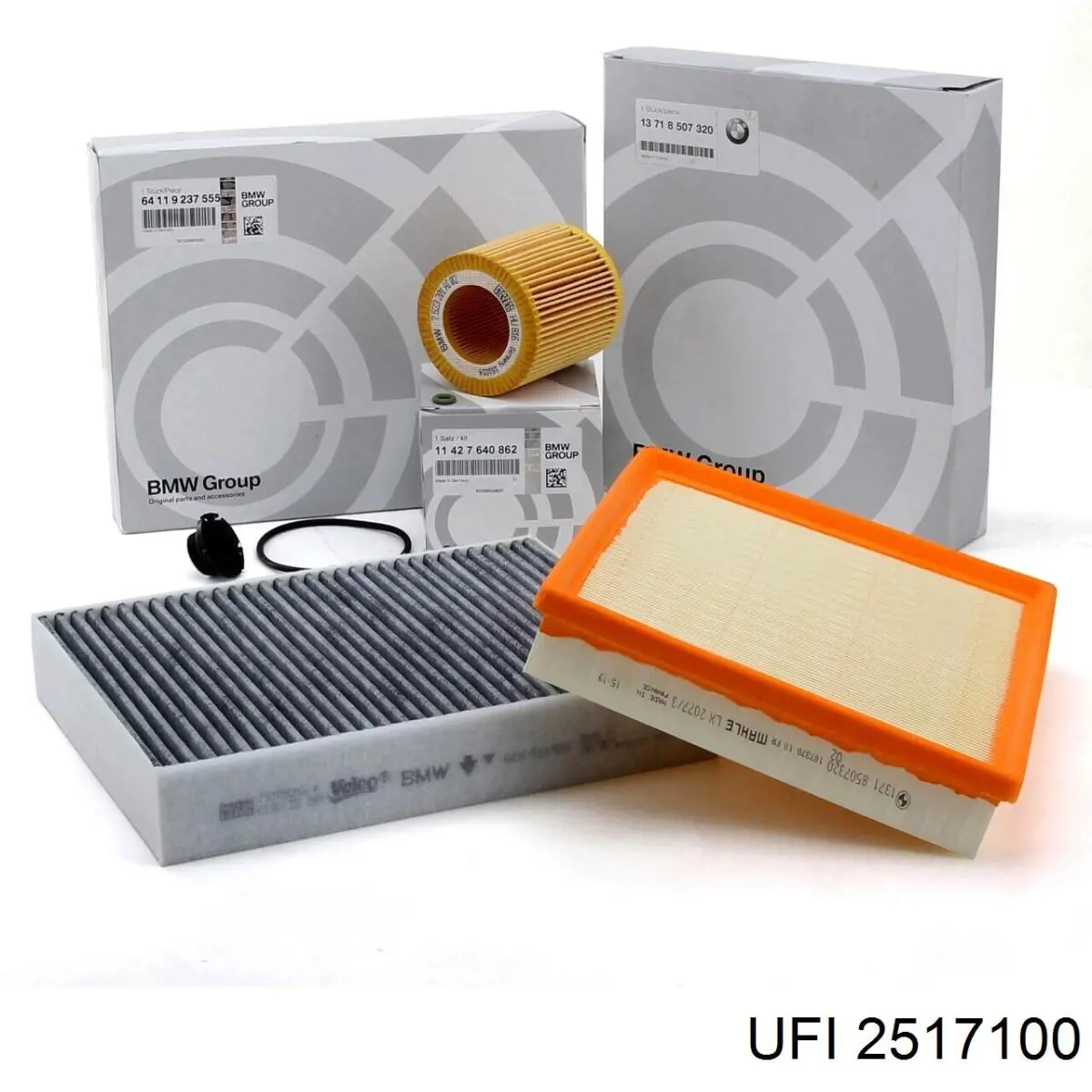Do koszyka 2517100 UFI Filtr oleju