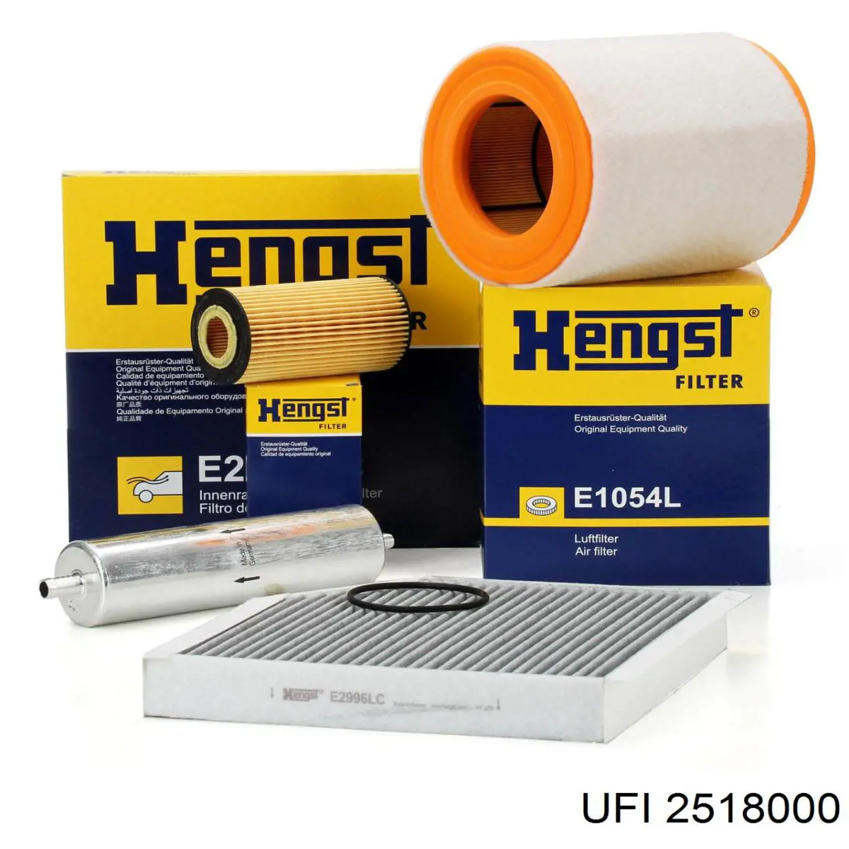 Do koszyka 2518000 UFI Filtr oleju