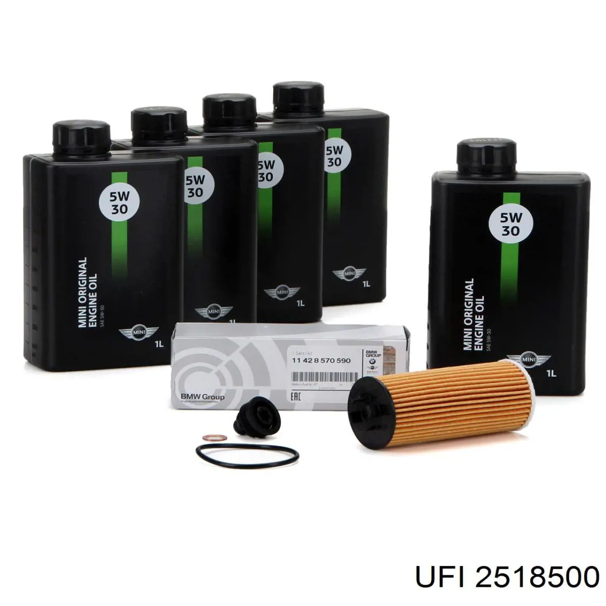 Filtr oleju UFI 2518500 cena, od 9,34 USD