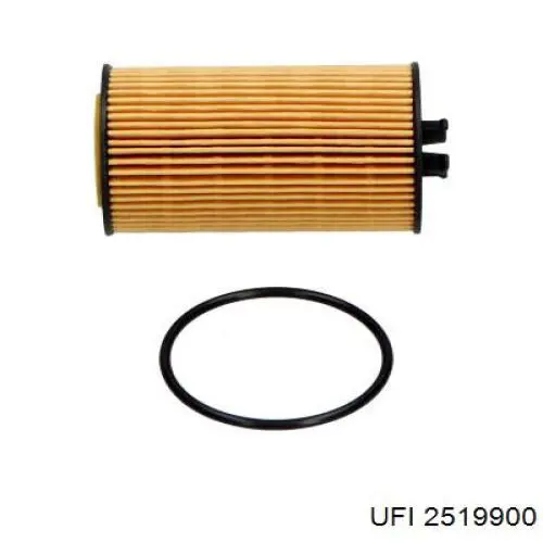 Filtr oleju UFI 2519900 cena, od 9,38 USD