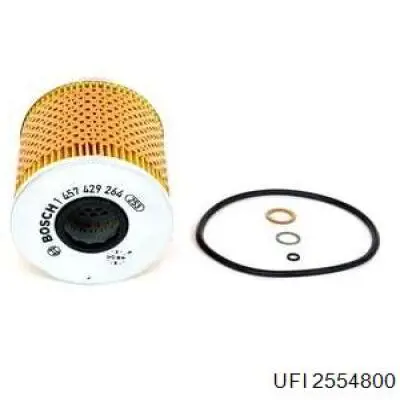 Do koszyka 2554800 UFI Filtr oleju