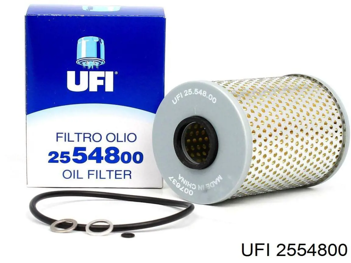 Filtr oleju UFI 2554800 cena, od 7,89 USD