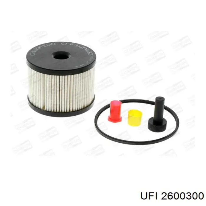 Filtr paliwa UFI 2600300 cena, od 8,47 USD