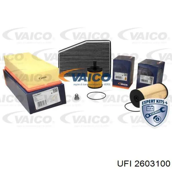 Do koszyka 2603100 UFI Filtr paliwa