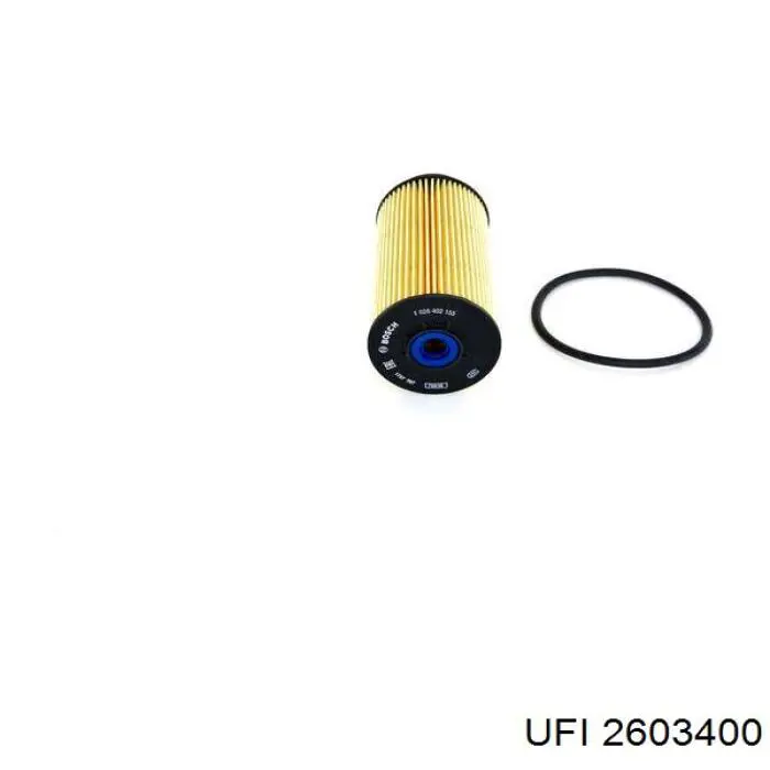 Do koszyka 2603400 UFI Filtr paliwa