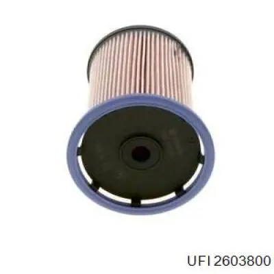 Do koszyka 2603800 UFI Filtr paliwa