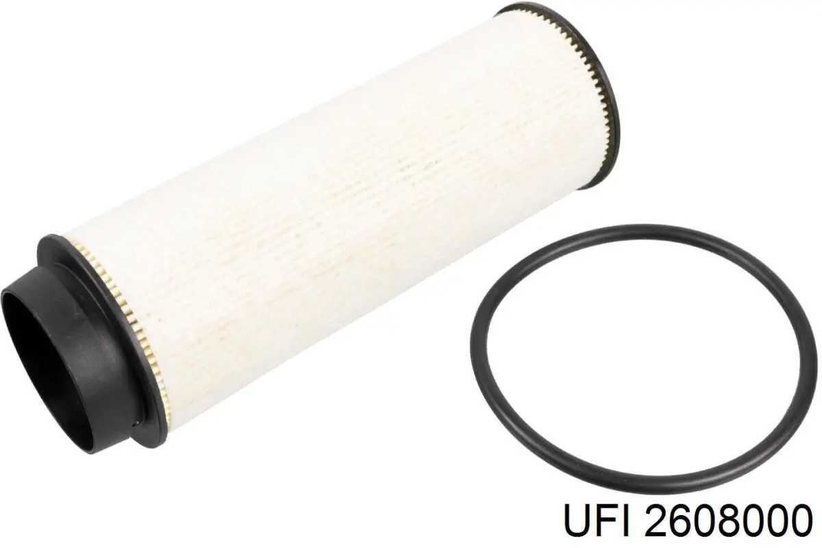 2608000 UFI Filtr paliwa