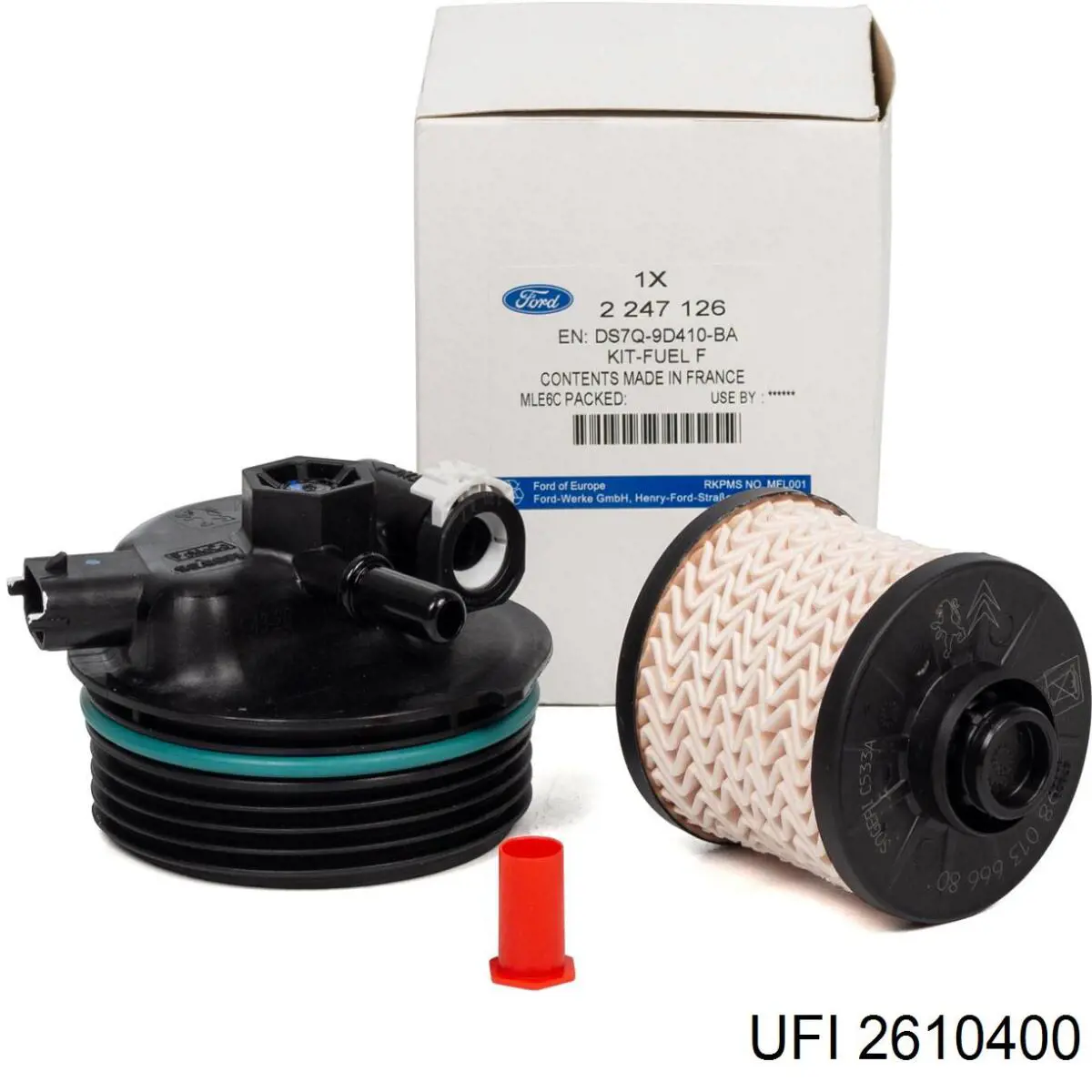 Do koszyka 2610400 UFI Filtr paliwa