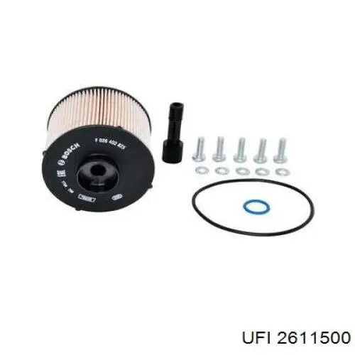 Filtr paliwa UFI 2611500 cena, od 19,35 USD