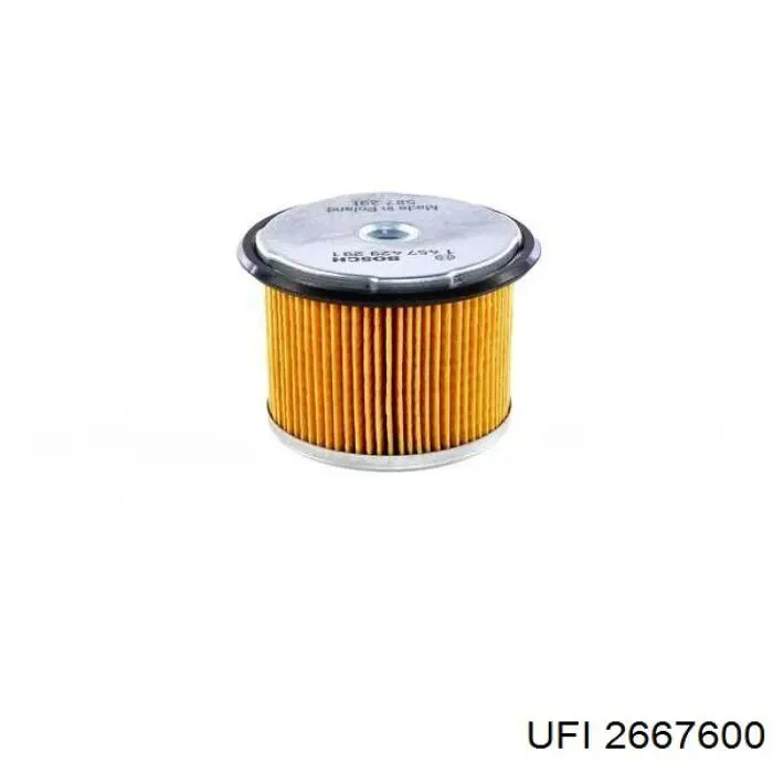 Filtr paliwa UFI 2667600 cena, od 7,79 USD