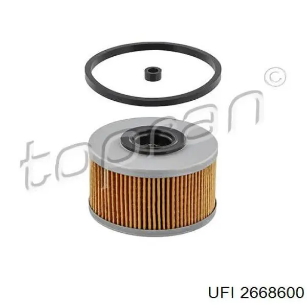 Filtr paliwa UFI 2668600 cena, od 7,15 USD