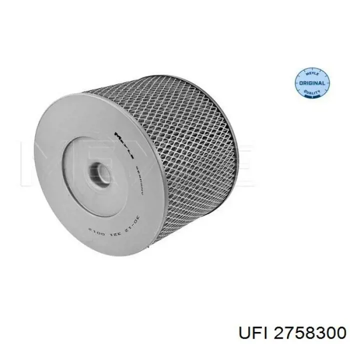 Do koszyka 2758300 UFI Filtr powietrza