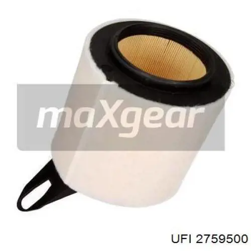 Filtr powietrza UFI 2759500 cena, od 14,48 USD