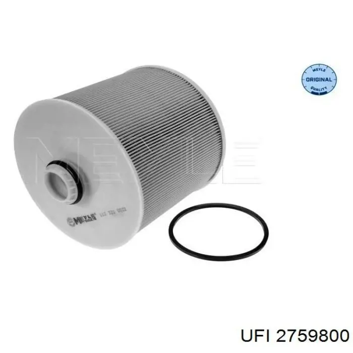 Filtr powietrza UFI 2759800 cena, od 17,02 USD
