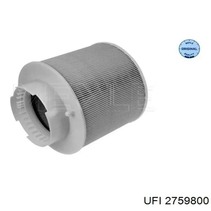 Filtr powietrza UFI 2759800 cena, od 17,52 USD
