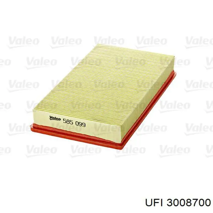 Filtr powietrza UFI 3008700 cena, od 9,57 USD