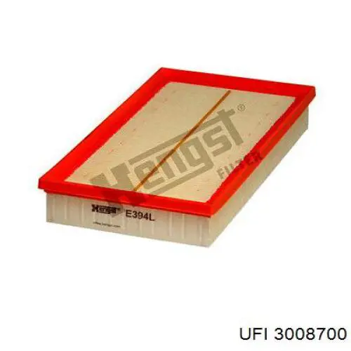 Do koszyka 3008700 UFI Filtr powietrza