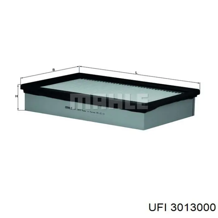 Filtr powietrza UFI 3013000 cena, od 12,73 USD