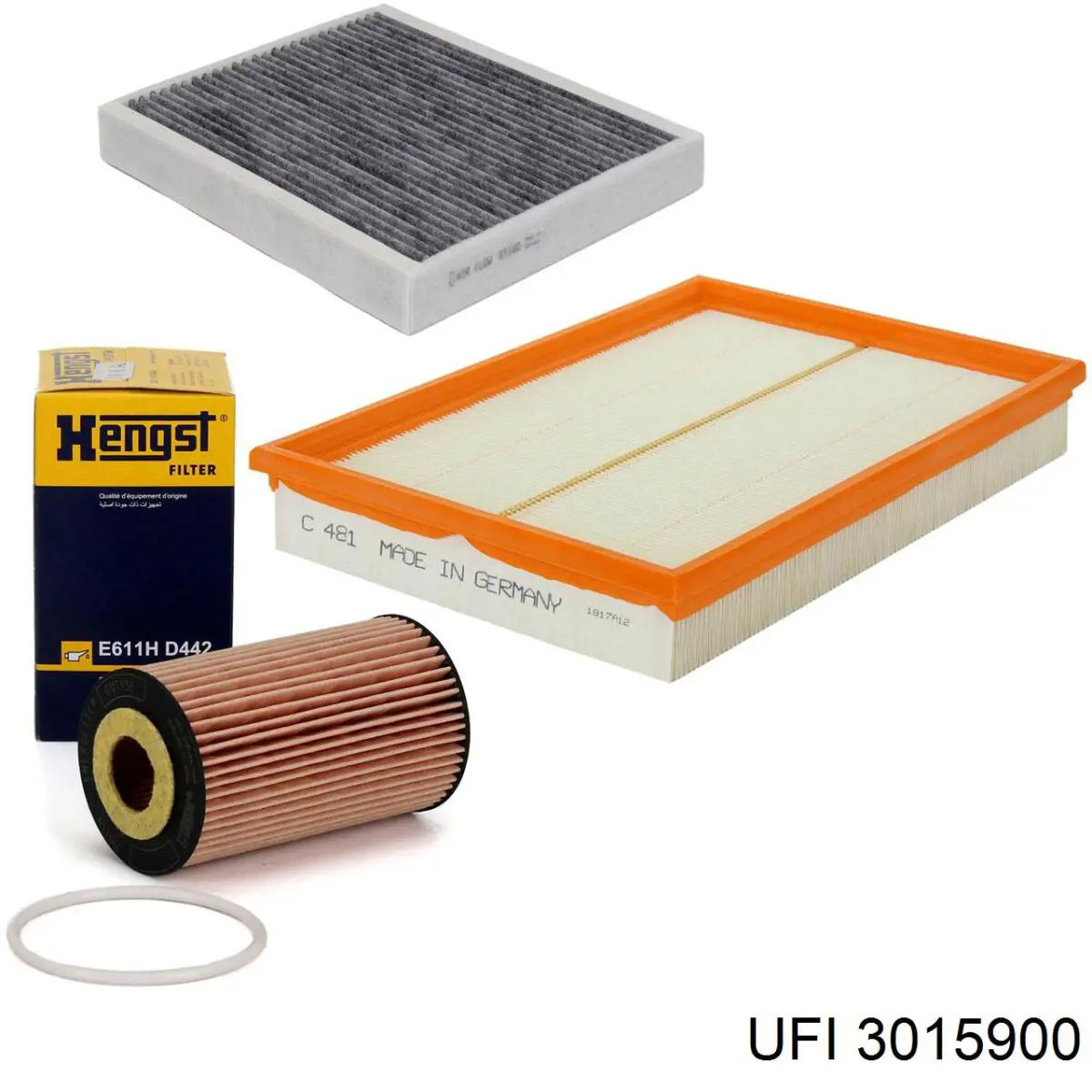Do koszyka 3015900 UFI Filtr powietrza