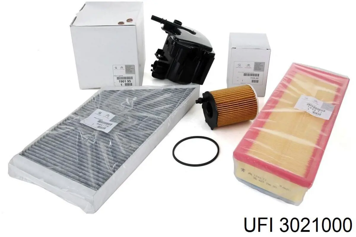 Do koszyka 3021000 UFI Filtr powietrza