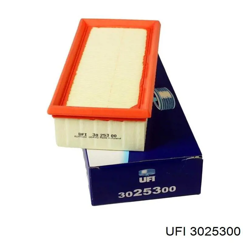 Filtr powietrza UFI 3025300 cena, od 7,68 USD