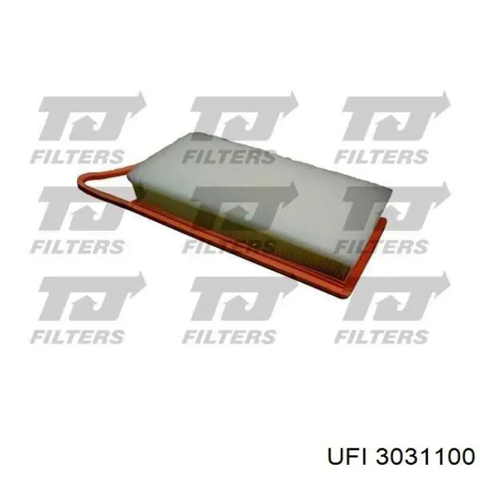 Do koszyka 3031100 UFI Filtr powietrza