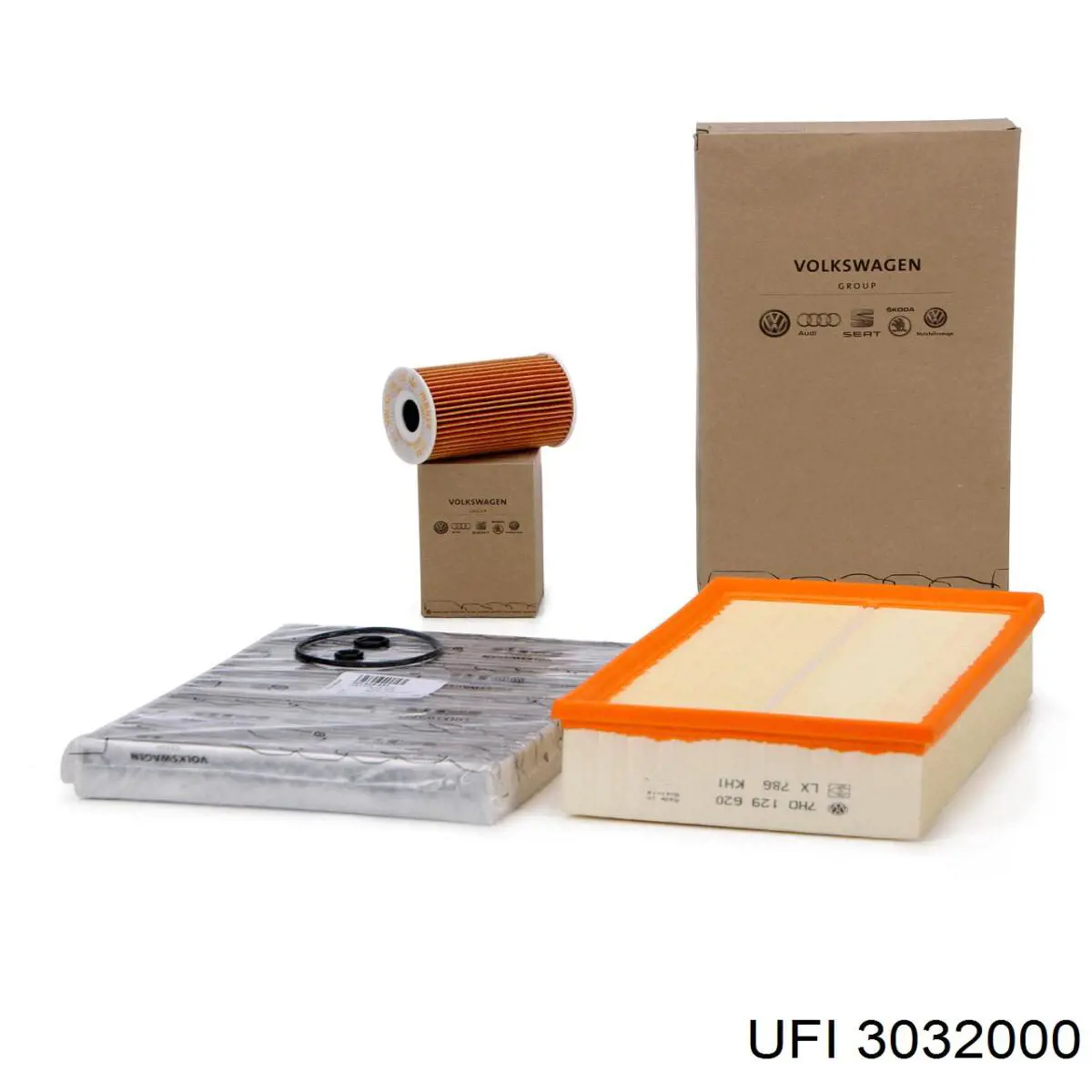 Do koszyka 3032000 UFI Filtr powietrza