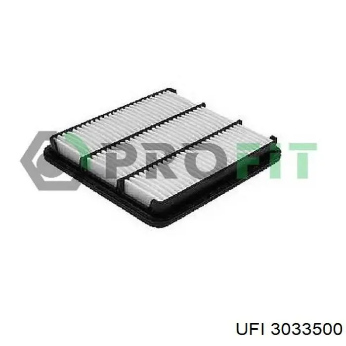 Filtr powietrza UFI 3033500 cena, od 10,81 USD