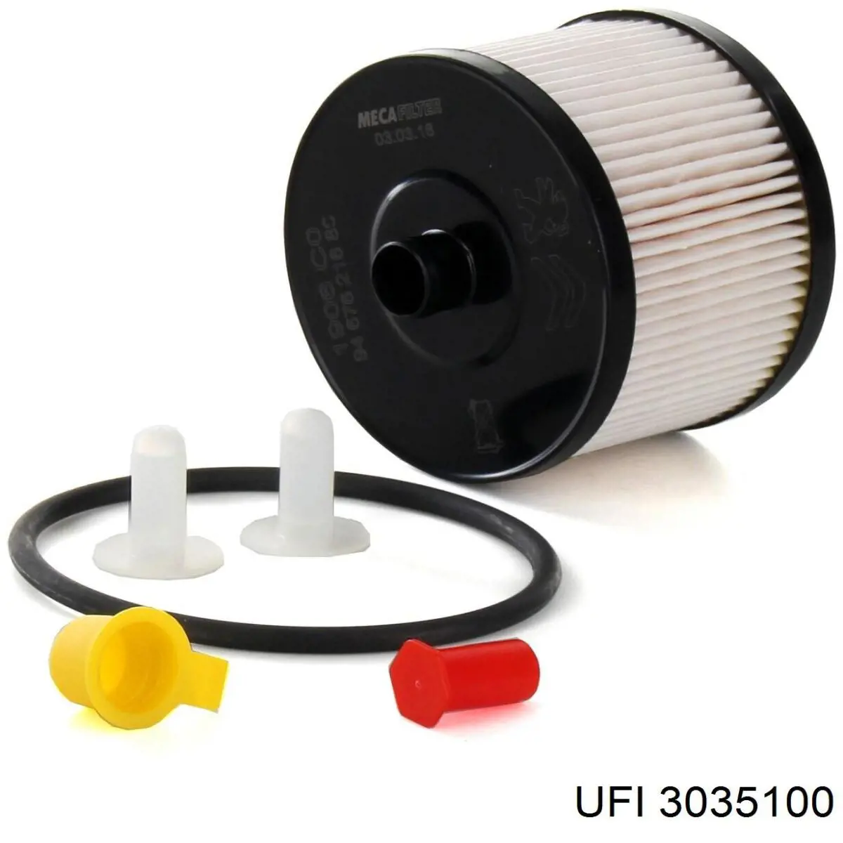 Do koszyka 3035100 UFI Filtr powietrza