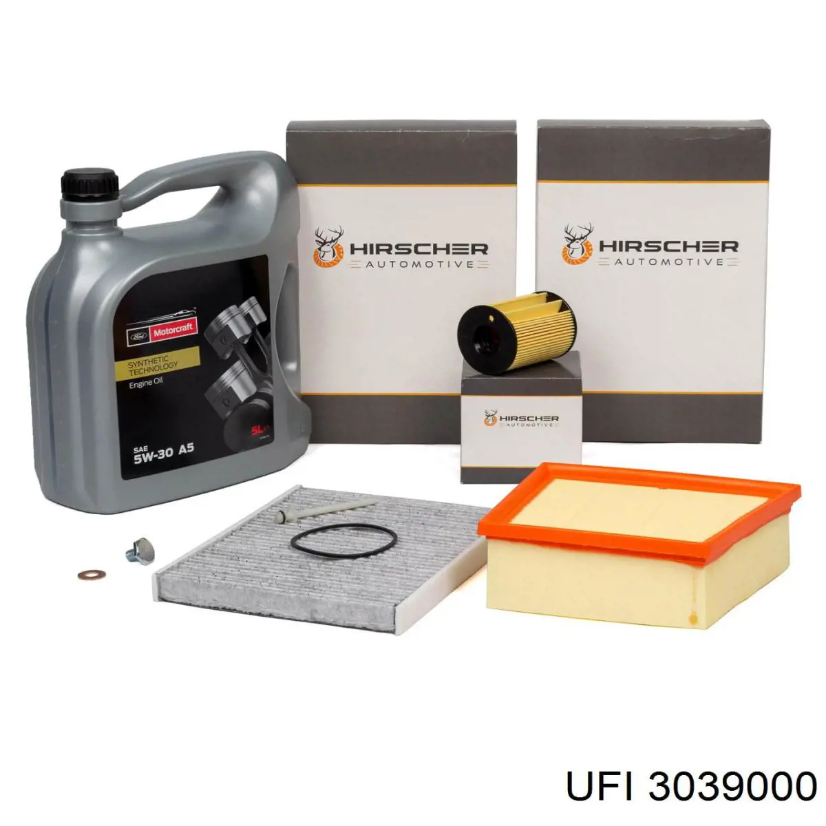 Do koszyka 3039000 UFI Filtr powietrza