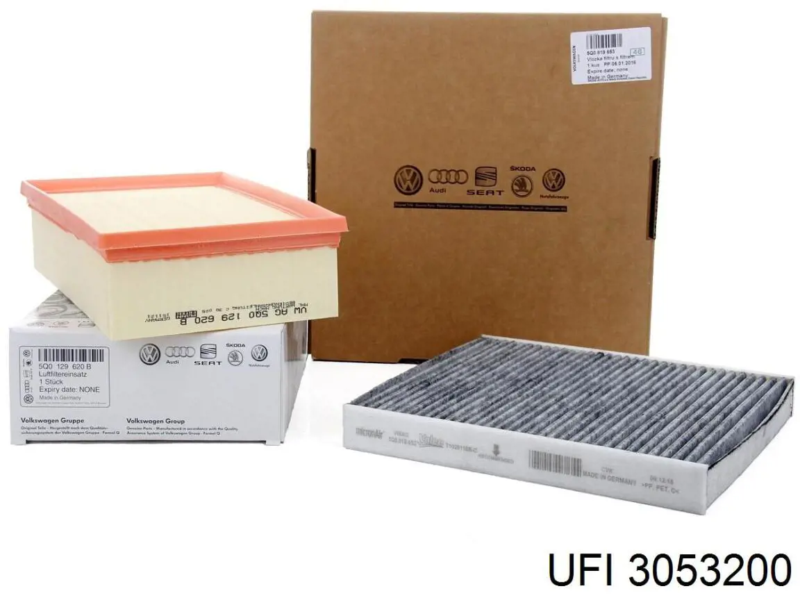 Filtr powietrza UFI 3053200 cena, od 10,47 USD