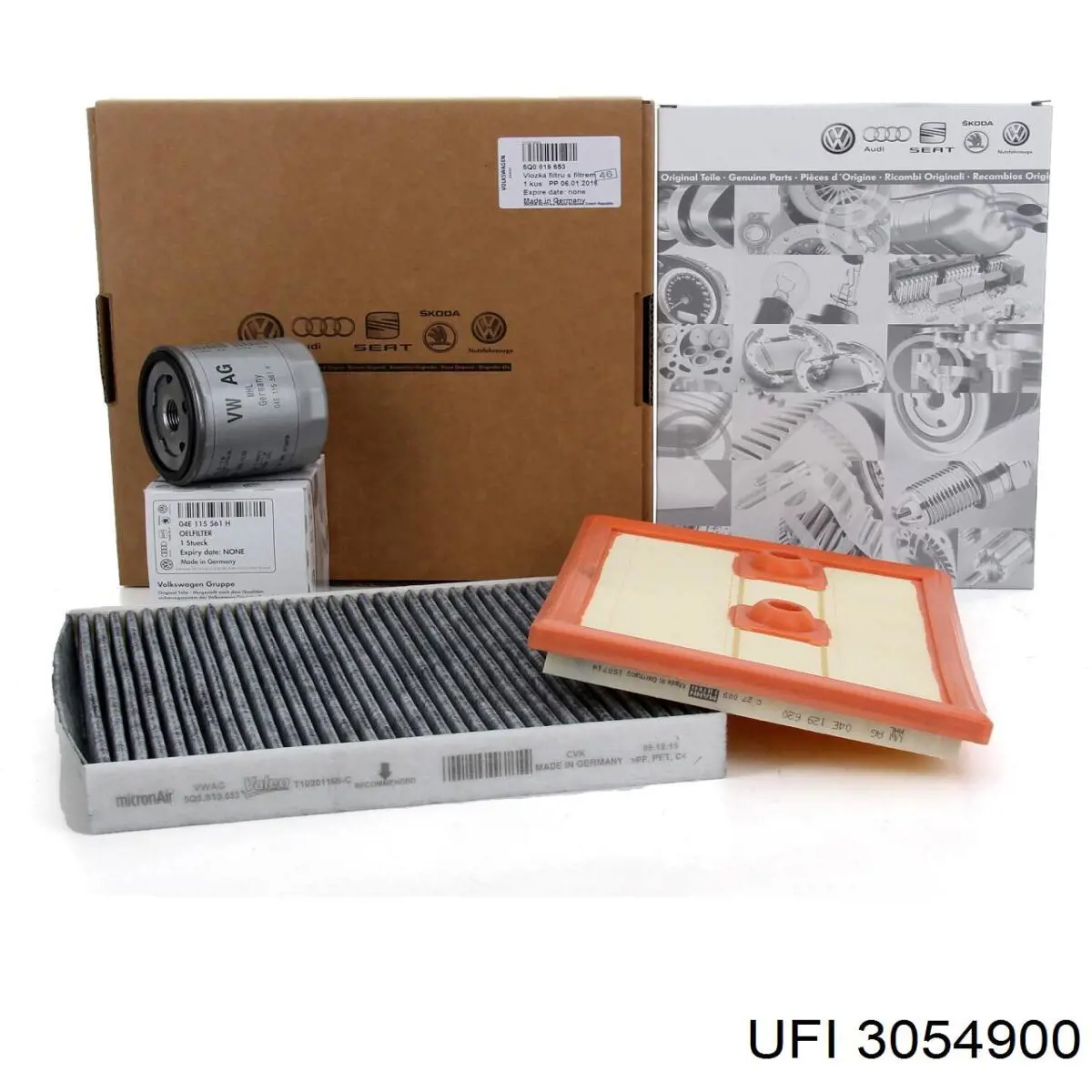 Filtr powietrza UFI 3054900 cena, od 9,34 USD