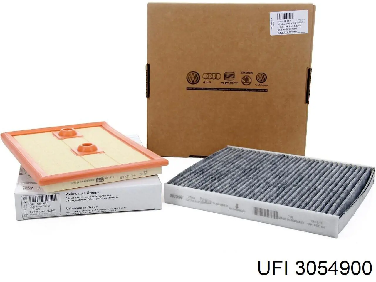 Do koszyka 3054900 UFI Filtr powietrza