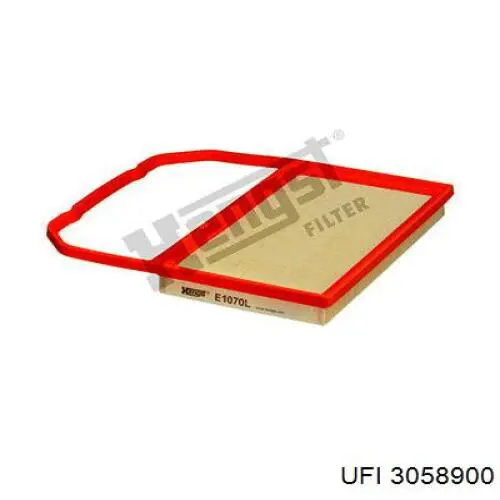 3058900 UFI Filtr powietrza