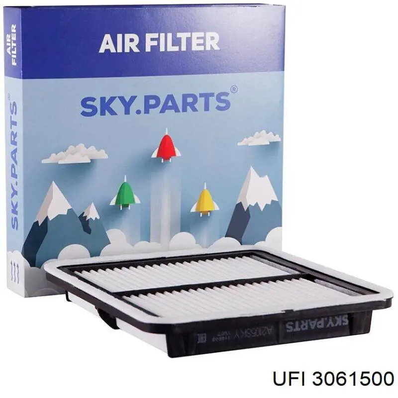Do koszyka 3061500 UFI Filtr powietrza
