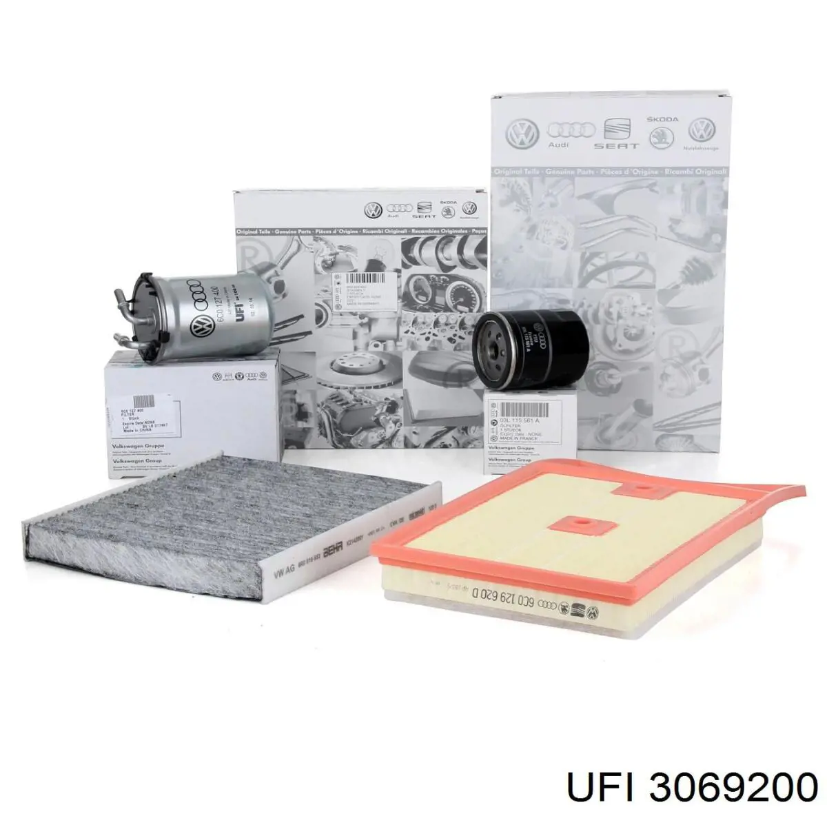 3069200 UFI Filtr powietrza