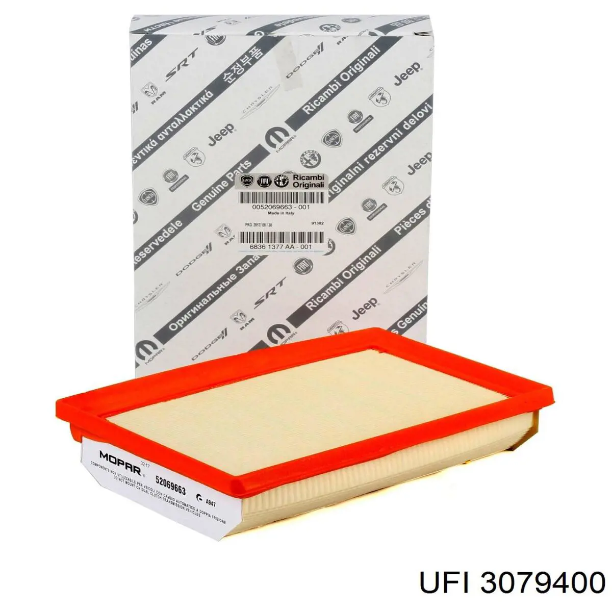 3079400 UFI Filtr powietrza