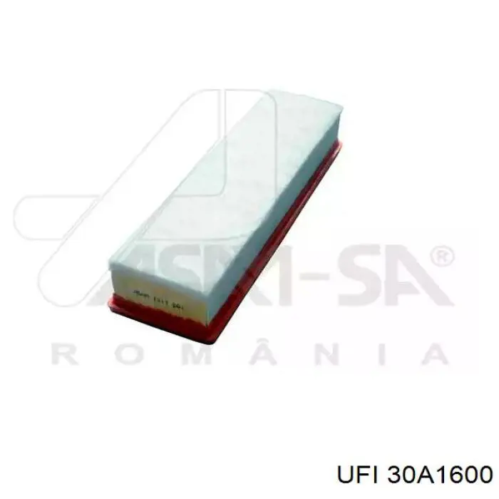 Do koszyka 30A1600 UFI Filtr powietrza