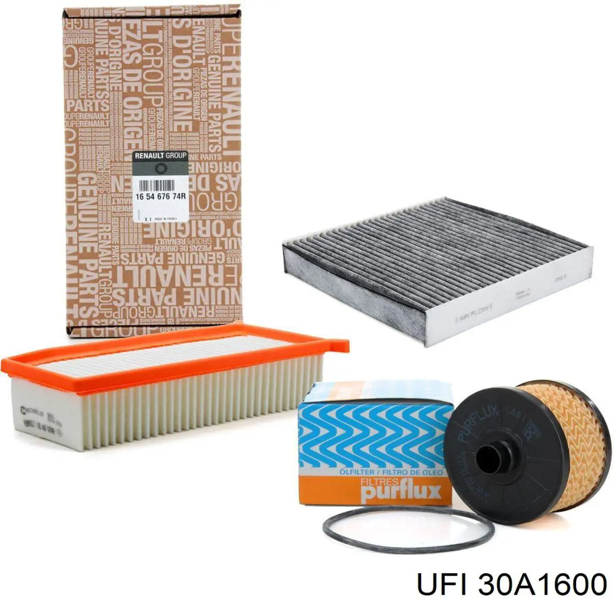 Filtr powietrza UFI 30A1600 cena, od 11,91 USD