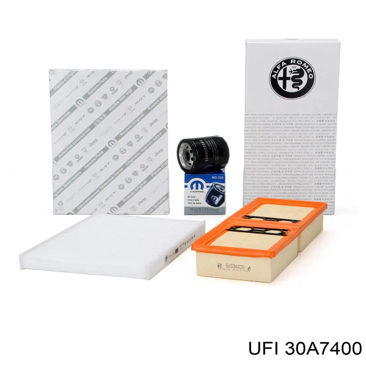 Filtr powietrza UFI 30A7400 cena, od 29,64 USD